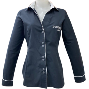 Camisete Social Feminina Manga Longa