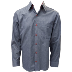 Camisa Social Masculina Manga Longa