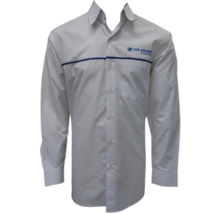 Camisa Social Masculina Manga Longa