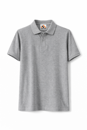 POLO P.A MANGA CURTA – CINZA