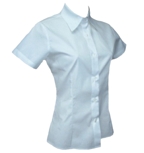 Camisete Social Feminina Manga Curta