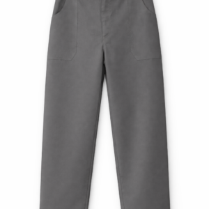 CALÇA PROFISSIONAL 1/2 ELÁSTICO BRIM - CINZA