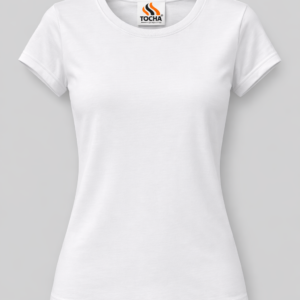 BABY LOOK P.A MANGA CURTA - BRANCO