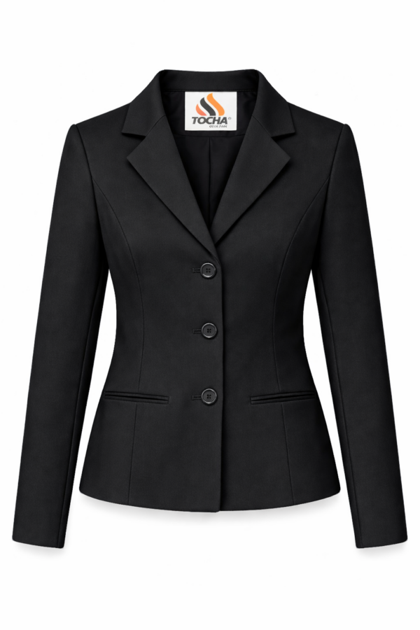 BLAZER SOCIAL FEM OXFORD - PRETO
