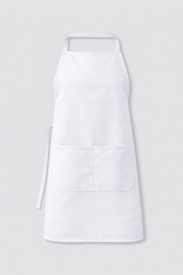 AVENTAL PROFISSIONAL FRENTE OXFORD - BRANCO