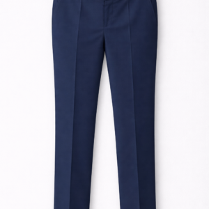 CALÇA SOCIAL FEM - COS BAIXO OXFORD - AZUL MARINHO