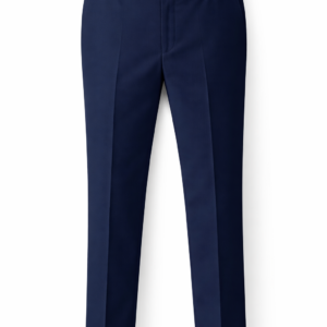 CALÇA SOCIAL MASC SEM PREGAS - AZUL MARINHO