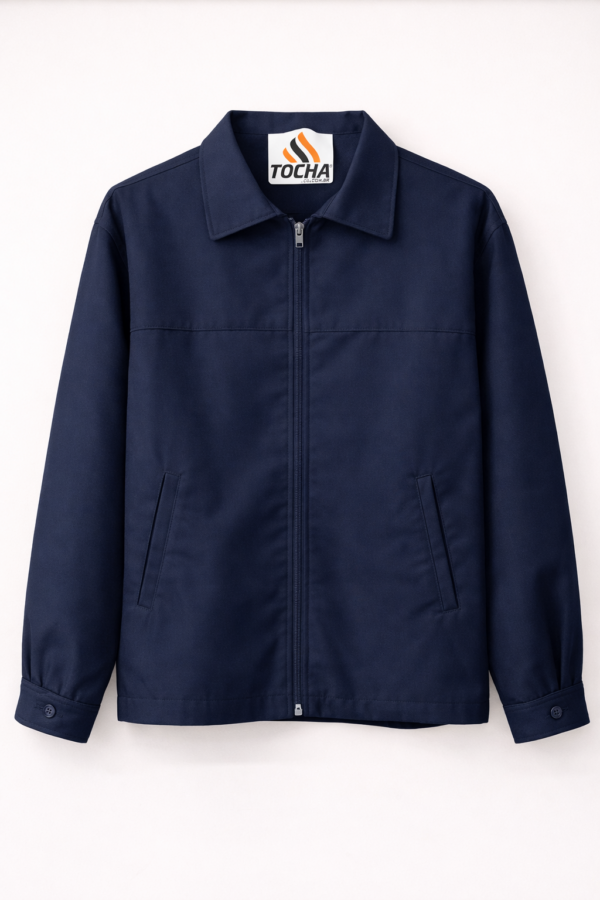 JAQUETA SOCIAL MASC OXFORD - AZUL MARINHO