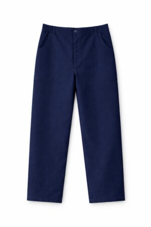 CALÇA PROFISSIONAL 1/2 ELÁSTICO BRIM - AZUL MARINHO