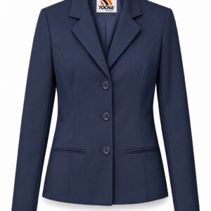 BLAZER SOCIAL FEM - OXFORD - AZUL MARINHO
