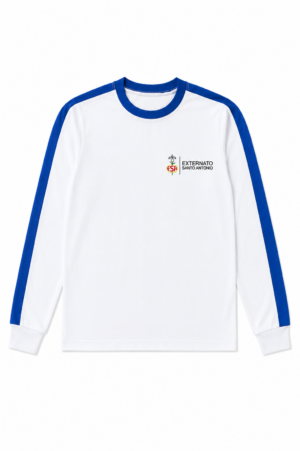 CAMISETA DE MANGA CUMPRIDA - BRANCA